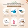 HealthAndYoga™ Flojar Ceramic Jala Neti Pot with Nostril Plugging Support