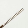 Ishida 11871 Dishwasher-Safe Chopsticks Made in Japan Carre White 9.1