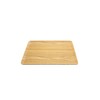 Asahi Koyo NC22-01 Wooden Tray, Rectangular, Natural, S 10.6 x