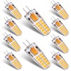Joutameili 10 Pack G4 LED Bulb 12V AC DC 2.5W