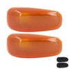 2PCS Side Turn Signal Light Lens with Gaskets Replacement for
