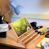Vencer Adjustable Wooden Artist Table Easel with 3-Drawer Storage Box,Portable