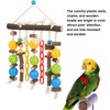 Wooden Parrot Chewing Blocks Safe Bite Resistant Large Parrot Bite