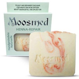 Moosmed Henna-Repair Naturseife - vegane Bio-Seife handgefertigt in Deutschland
