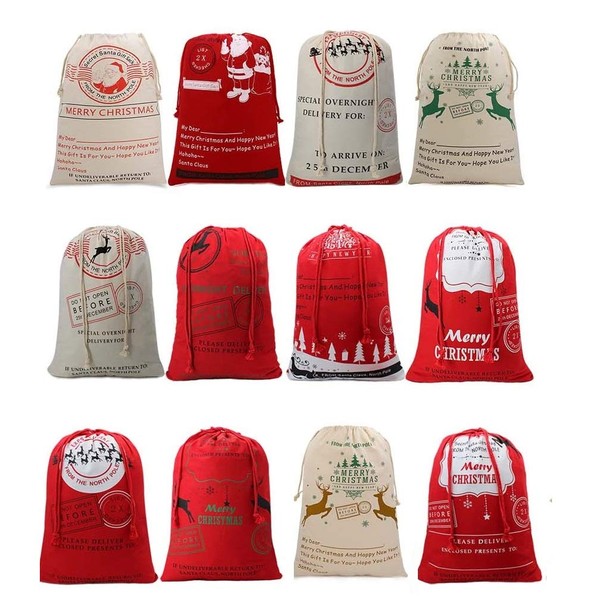 Christmas Sacks Santa Stocking Gift Sack Express Delivery Present/Gift/Storage Bag