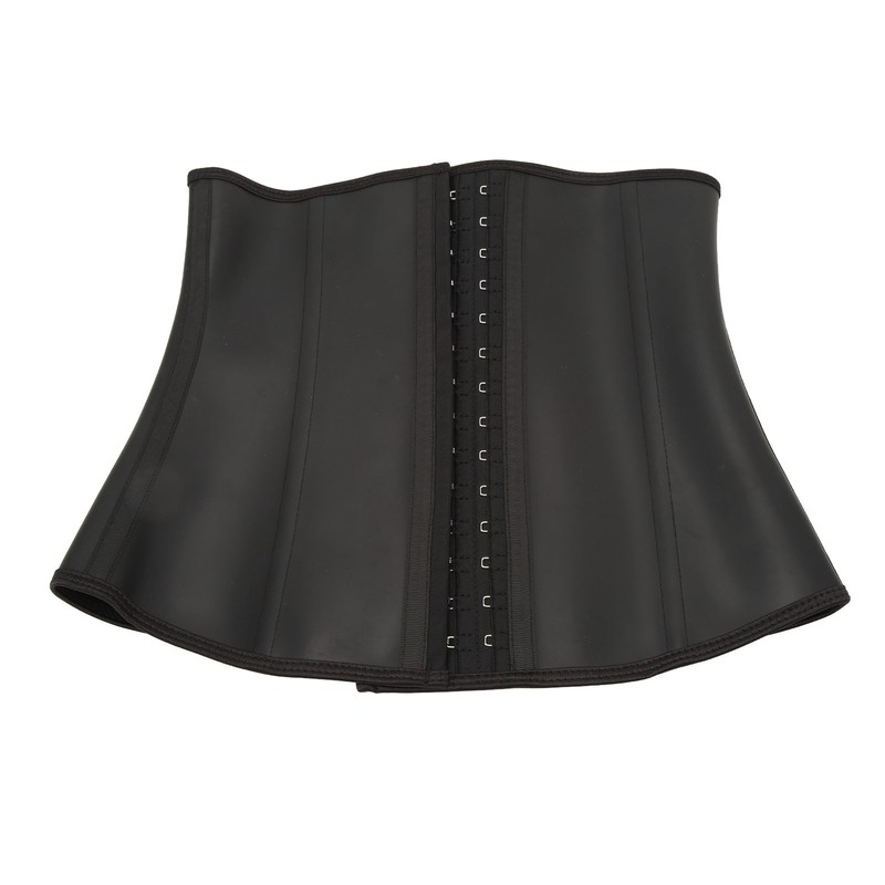 Women Underbust Latex Sport Waist Trainer Tummy Control 4 Row