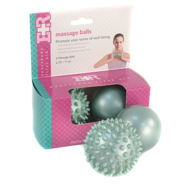 Ever Ready hot and Cold Massage Ball Set for Trigger Point Therapy, deep Tissue and Muscle Relief