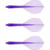 Dart Flight [Condor] Standard Medium Clear Purple