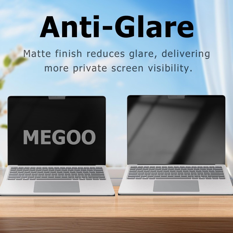 Megoo Privacy Screen for Surface Laptop 13 inch (2025), Magnetic