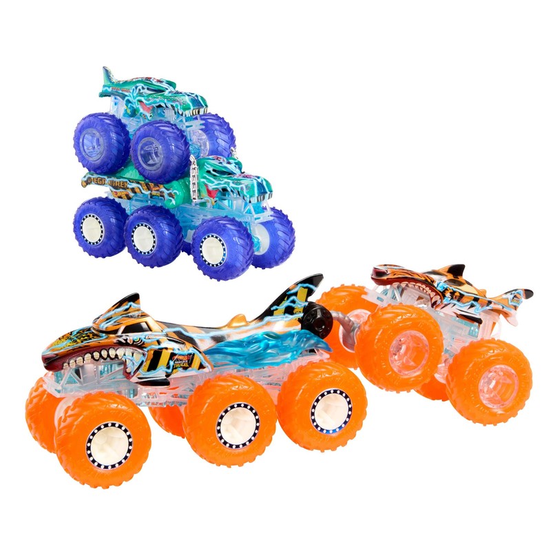 Hot Wheels Monster Trucks Toy Truck & Big Rig Multipack,