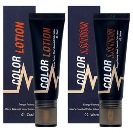 Man with a flower Energy Factory Men's Essential Color Lotion 40ml Brightens dull skin tone / 에너지팩토리 맨즈 에센셜 컬러로션 40ml 칙칙한 피부 톤을 환하게 케어