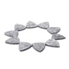 Pack of 10 Wool Felt Picks 3 mm for Guitar
