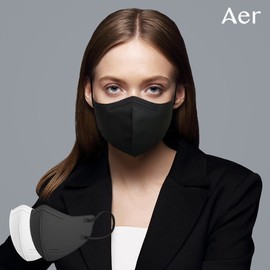 KF94 Air Mask Standard Light Fit 50 sheets Bird Beak Type Detail Type, Standard Light Fit KF94 Large Black 50 sheets / KF94 아에르 마스크 스탠다드 라이트핏 50매 새부리형 세부리형, 스탠다드 라이트핏 KF94 대형 블랙 50매
