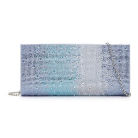 Tamaris Clutch TAS Amalia Rhinestone 33811 Women's Handbags Two-Tone, kristallblau, Unit size