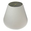 Royal Designs Deep Empire Hardback Lamp Shade, Linen Eggshell, 8