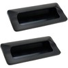 Mewutal 2pcs Concealed Recessed Pull Handles, 4 x 2 Inch