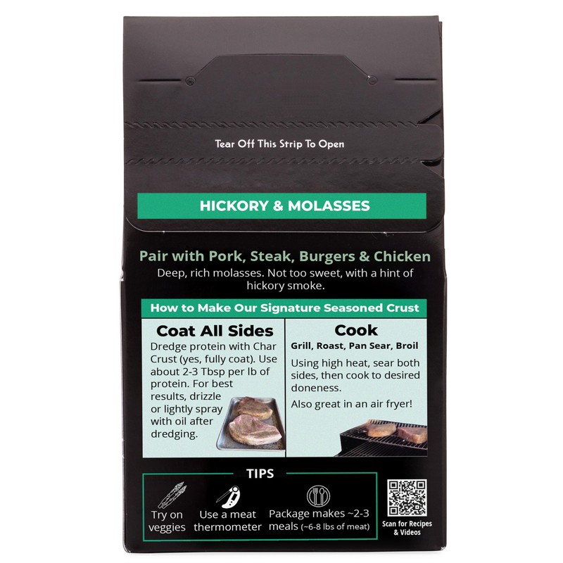 Char Crust Dry-Rub Seasoning (3-Pack, Hickory & Molasses)