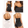 Women Silk Camisole Pajamas Shorts Set (AU, Alpha, Medium, Regular,