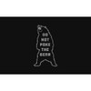 CafePress Do Not Poke The Bear Oval Car Bumper Sticker