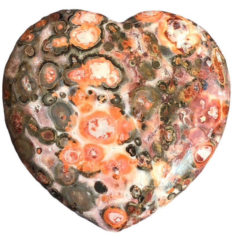 Steinfixx® - Large Gemstone Heart, Healing Stone, Lucky Stone, Chakra