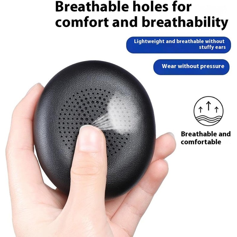 Almohadillas para Auriculares montadas en la Cabeza, Black