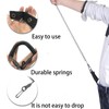 2Pcs Quick Rebound Secure Spring Lanyard Anti-Lost Spiral Spring Coil