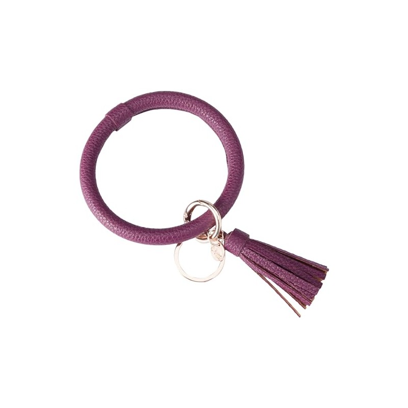 HKM Keychain-14361 Keychain Gift Dark Purple/Rose Gold 8 cm