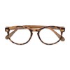 Round Bifocal Reading Glasses in Light Brown Tortoise by Readers.com