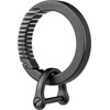 TISUR Men's Titanium Carabiner for Keycase Keychain with Key Ring