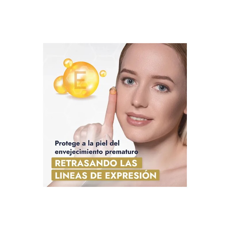 Vitamina E Hebbe Cosmetics Aceite Antioxidante 50g Cabello y Piel