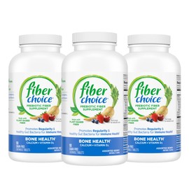 Fiber Choice Bone Health 90 Tablets (Pack of 3) | Discontinued by The Manufacturer
