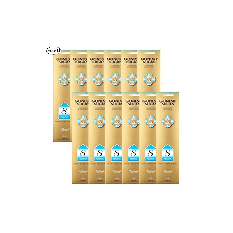 Gonesh Incense No.8 – Perfumes of Spring Mist (20 Sticks