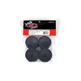 DE Racing Speedline Buggy Wheels-Assoc B6/Kyosho RB6/Front/Black/4pcs SB4AFB