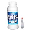 Fiberglass Supply Depot Black Gelcoat No Wax Quart with 15cc