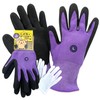 CherieBox Work Gloves, 1 Pair of Pet Gloves, Anti-Slip, Rubber