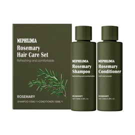 MEPHILIMIA Rosmarin Shampoo Conditioner Set für Haarwachstum, gegen Haarausfall Frizz, Nährt Kopfhaut, Feuchtigkeit Haarspülung Damen Herren