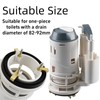 Banhey Dual Flush Valve Replacement Kit, 3-Inch Outlet with Hydrator,