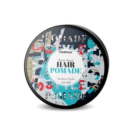 Tinktura Water Based Hair Pomade, American Style Medium Hold Pomade, Styling Hair Pomade, 100 ml