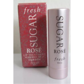 Fresh NIB Fresh Sugar Rose Lip Treatment SPF15 2.2g/ 0.07oz Deluxe Sample