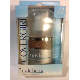 CoverGirl Trublend Liquid Foundation #475 SOFT SABLE , ORIGINAL FORMULA NEW.