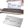 Guitar Tool Set, Including Sander Radius Gauge String Action Ruler
