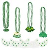 18PCS St. Patrick's Day Necklaces and 3PCS Freckles Temporary Glitter