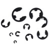 DIANN 120pcs E-Clip Assortment Kit E-Clip External Retaining Ring Assortment
