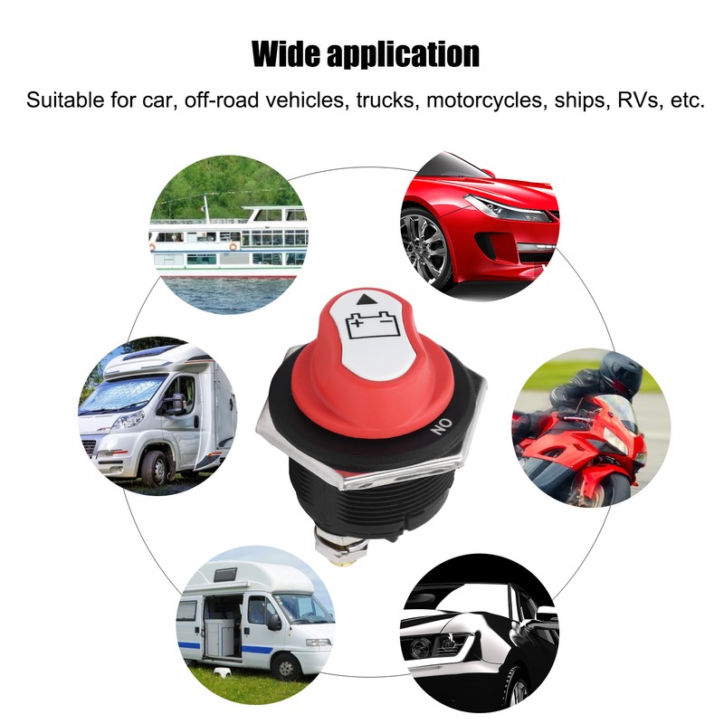 200A DC32V Battery Isolator Protection Power Cut Off Switch for