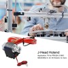 JHead Hotend Extrusion with 8 Nozzle Cooling Fan for PRUSA