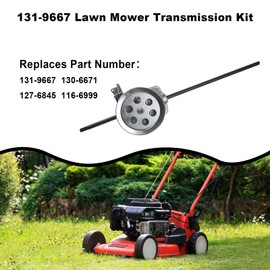 RKJFHIUR 131-9667 Transmission Kit Compatible with Toro TurfMaster Commercial 30" Lawn Mower Models ECS180CKA30000 22200 22205TE 22210, Replace 130-6671, 127-6845, 116-6999
