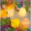 Easter Garland Lighting Decor Glitter Tinsel Spring Garland 6Ft 10