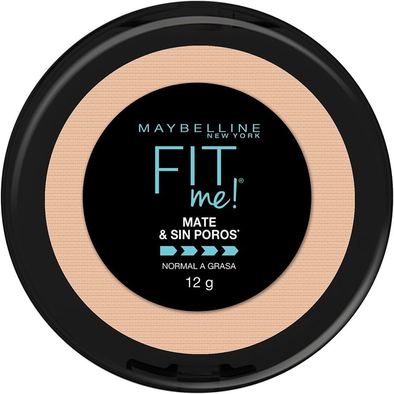 Maybelline Super Natural Polvo Compacto Matte, 130 Buff Beige, 12