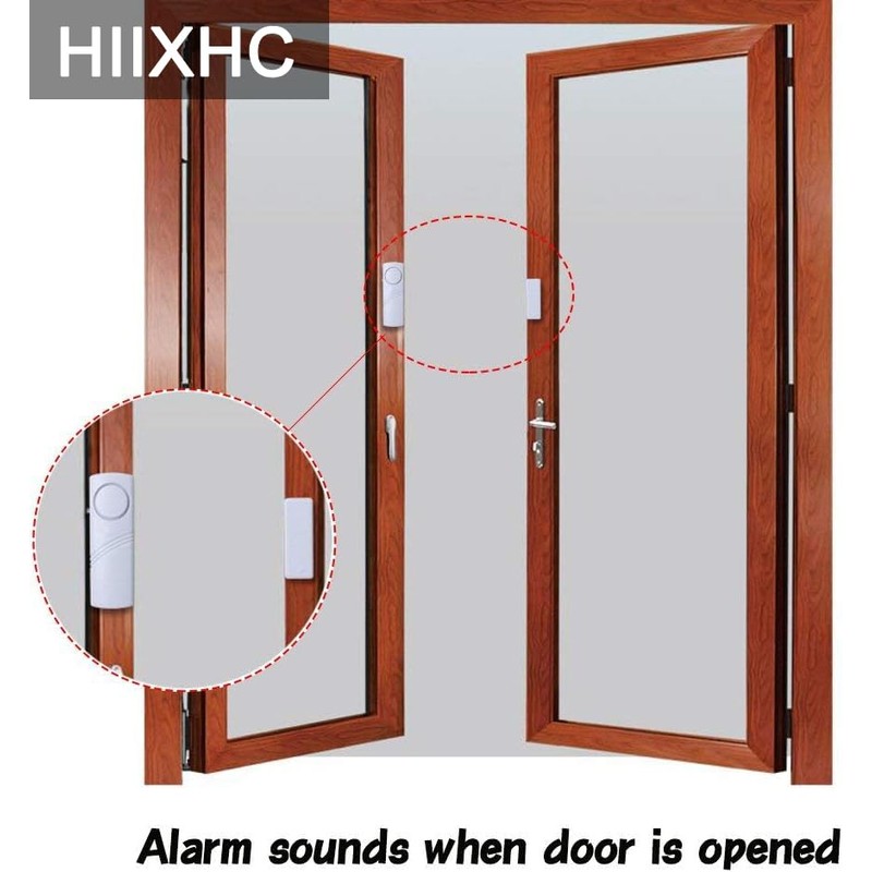 HIIXHC Personal Security Window & Door Alarm Bell | Wireless