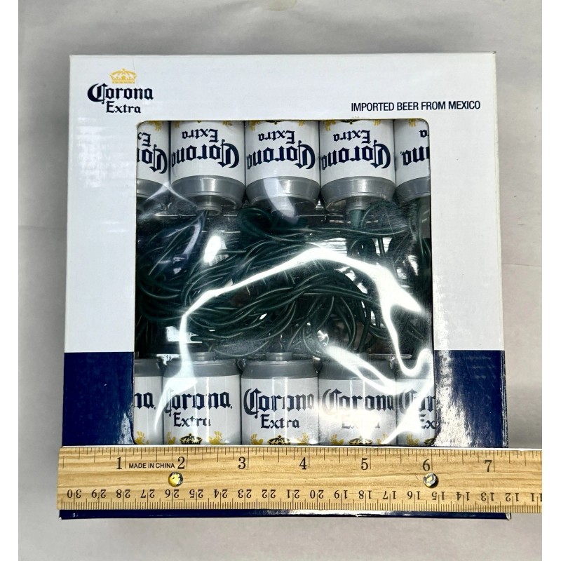 Corona Extra Beer Can Indoor/outdoor String Of Lights 15 Ft